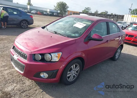 2014 Chevrolet Sonic Lt Auto z USA, uszkodzony, nr VIN 1G1JC5SG5E4130349